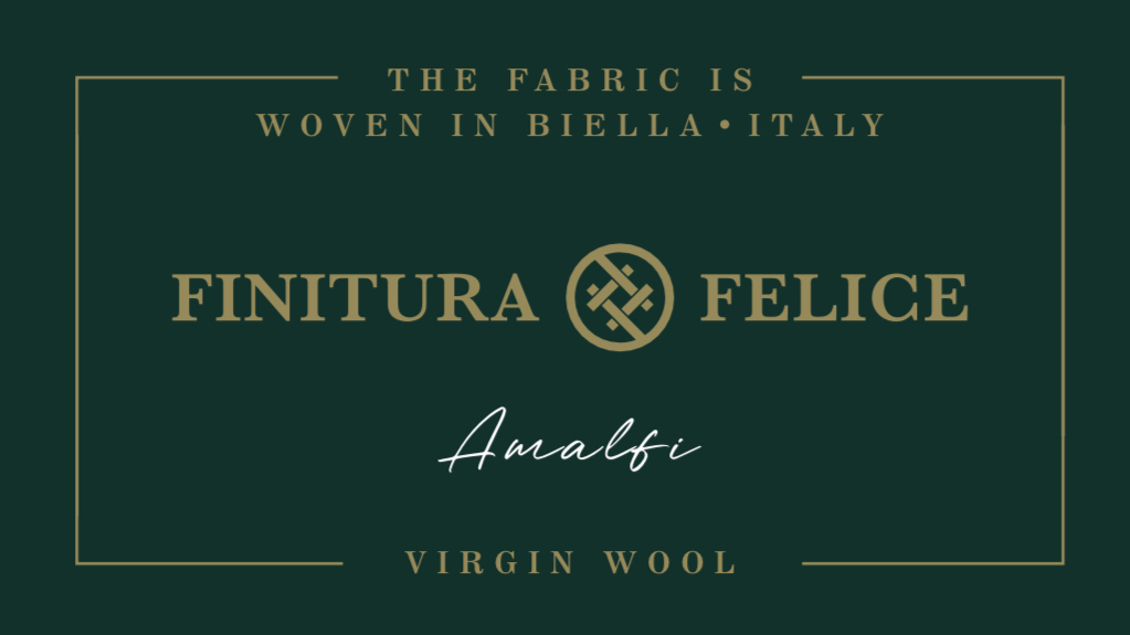 AMALFI-005 — fabric label